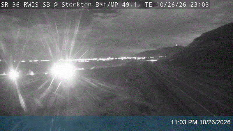 SR-36 RWIS SB @ Stockton Bar / MP 49.07, TE