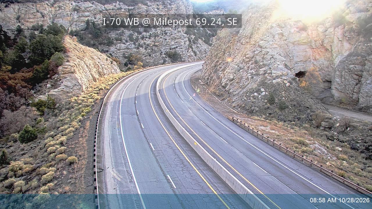 I-70 WB @ Milepost 69.24, SE