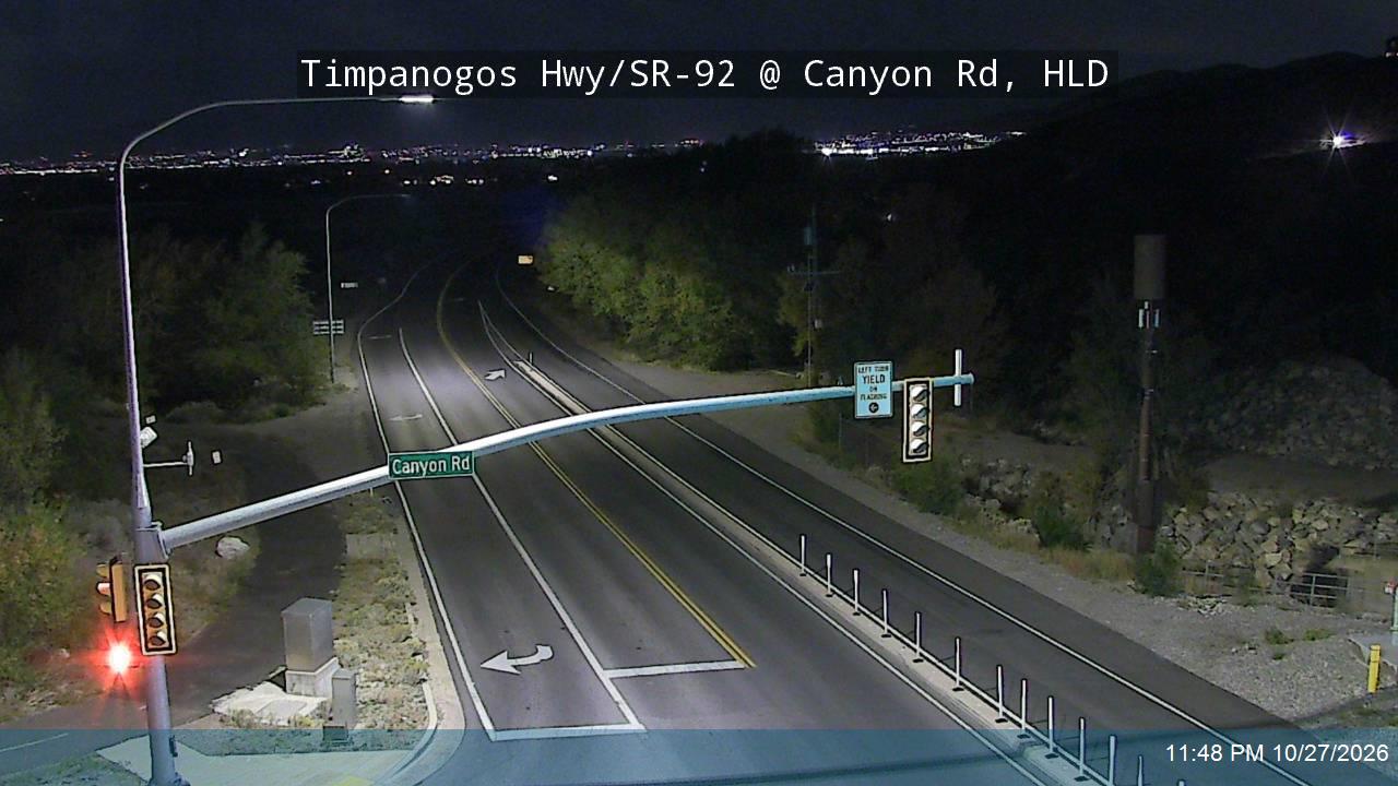 Timpanogos Hwy / SR-92 @ Canyon Rd, HLD