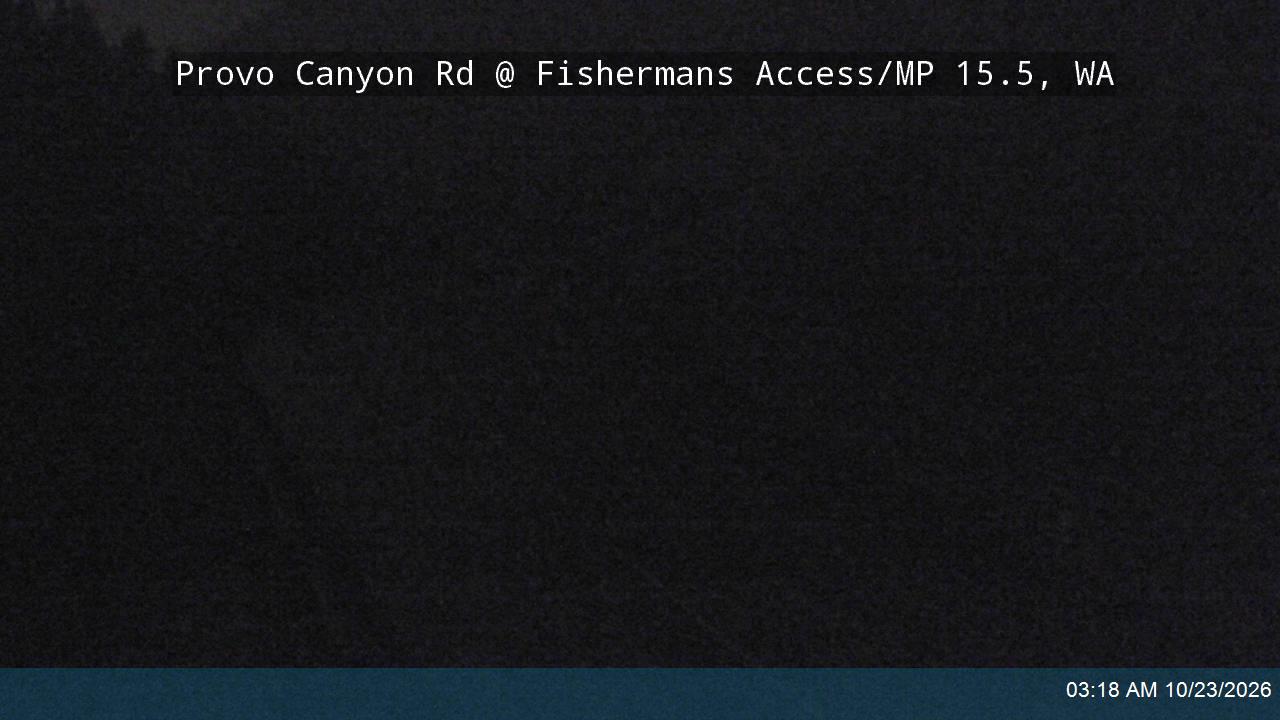 Provo Canyon Rd / US-189 @ Fishermens / MP 15.46 road camera