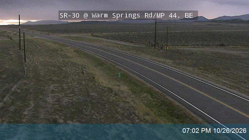 SR-30 @ Warm Springs Rd / MP 44, BE