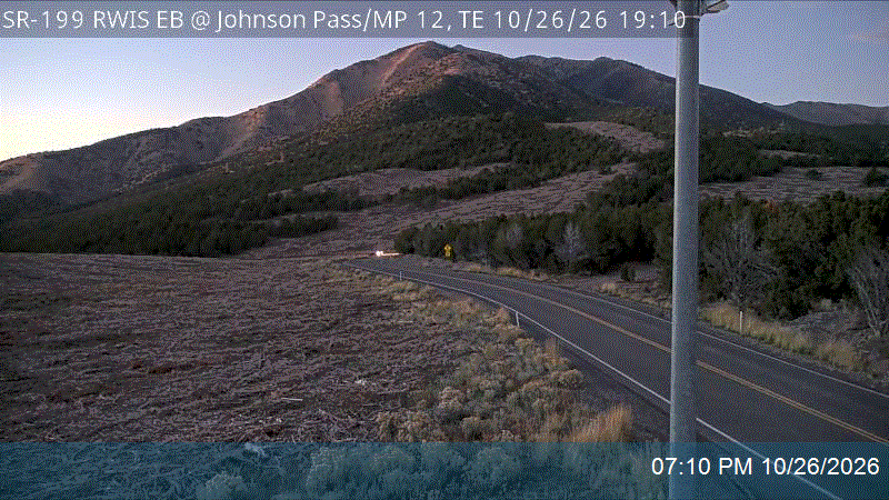 SR-199 RWIS EB @ Johnson Pass / MP 12, TE