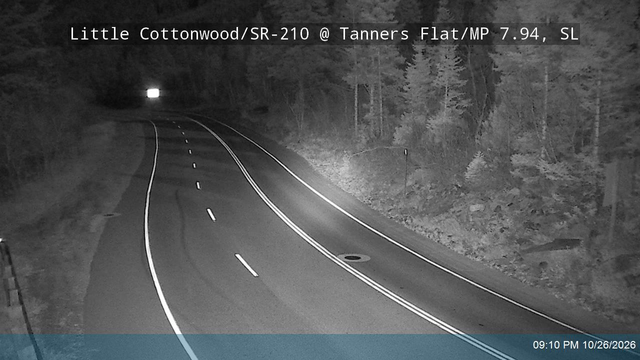 Little Cottonwood Rd / SR-210 @ Tanners Flat / MP 7.94, SL