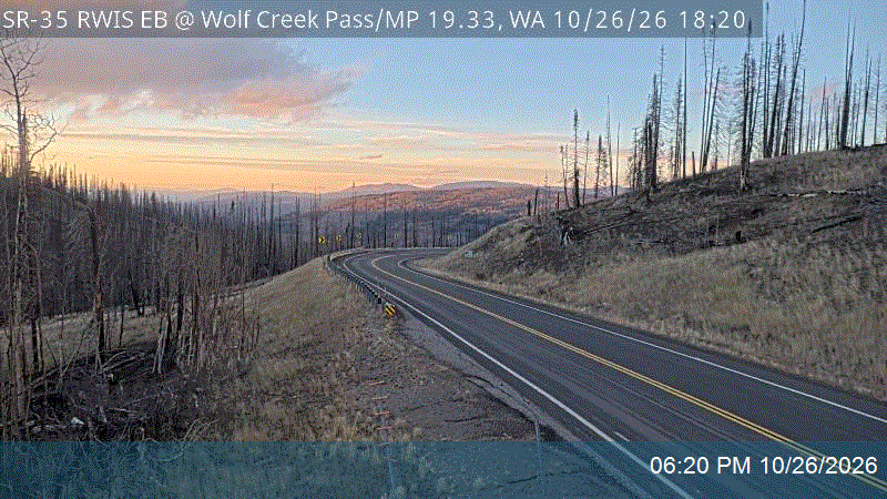 SR-35 RWIS EB @ Wolf Creek Pass / MP 19.33, WA