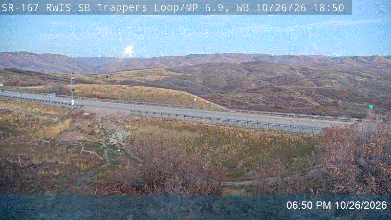 SR-167 / Trappers Loop RWIS SB @ SR-226 / Snow Basin Rd / MP 6.92, WB