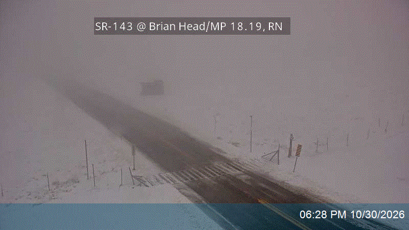 SR-143 @ Brian Head / MP 18.19, RN road camera