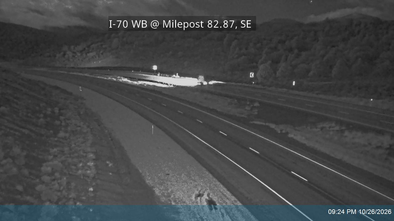 I-70 WB @ Milepost 82.87, SE
