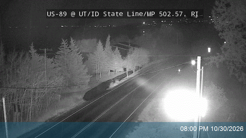 US-89 @ UT/ID State Line / MP 502.57, RI road camera