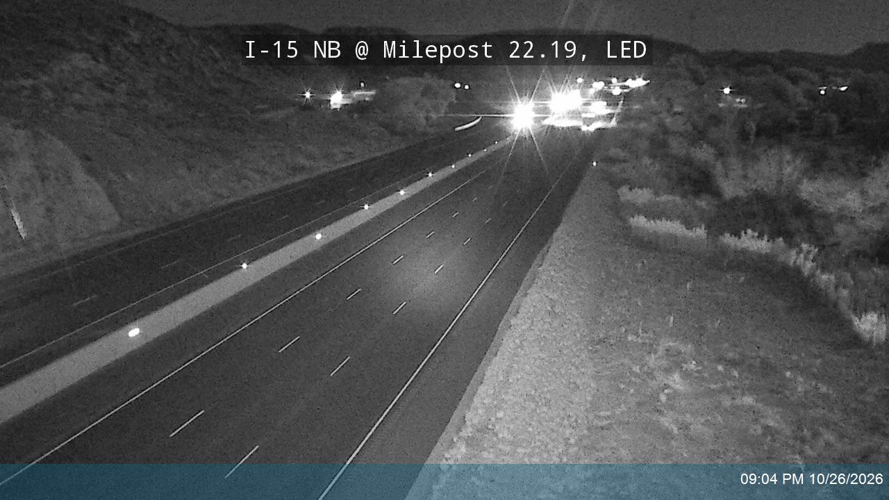 I-15 NB @ Milepost 22.19, LED