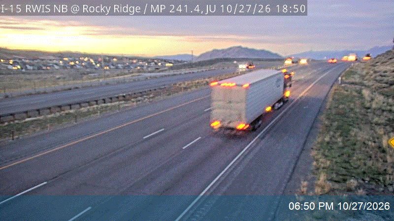 I-15 RWIS NB @ Rocky Ridge / MP 241.4, JU