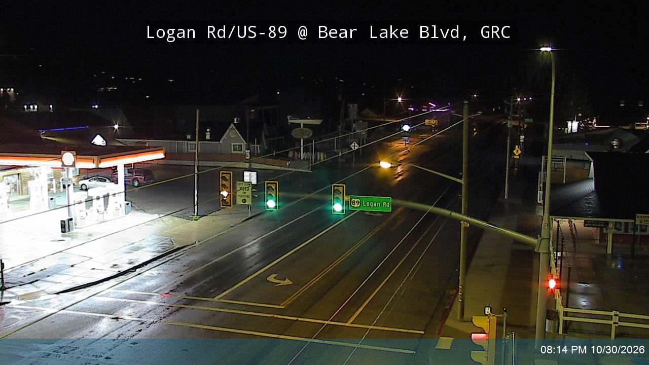 Logan Rd / US-89 @ Bear Lake Blvd / SR-30, GRC road camera