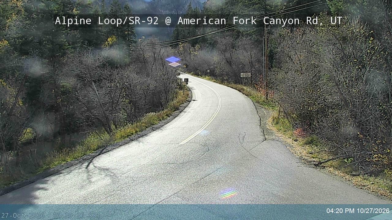 Alpine Loop / SR-92 @ American Fork Canyon Rd / SR-144, UT