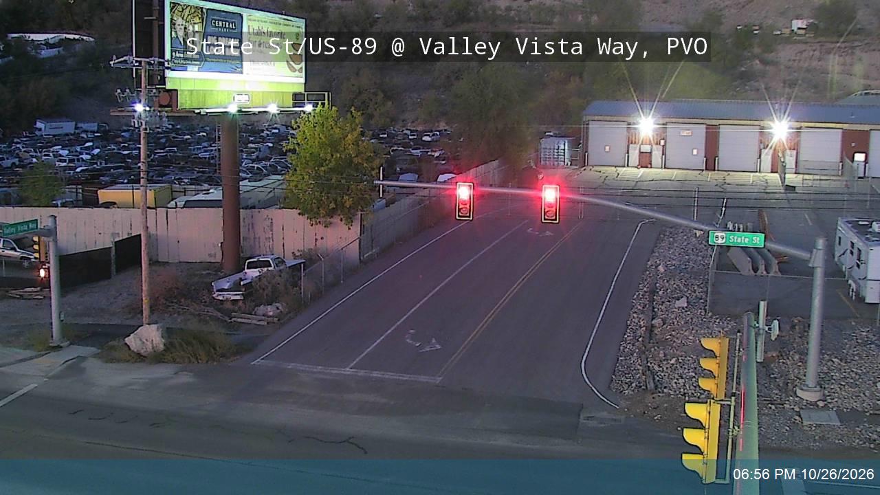 State St / US-89 @ Valley Vista Way, PVO