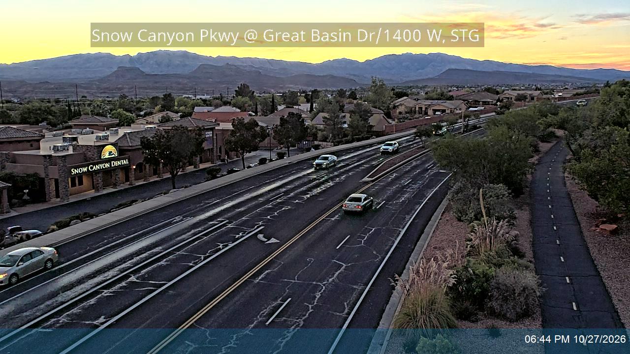 Snow Canyon Pkwy @ Great Basin Dr / 1400 W, STG