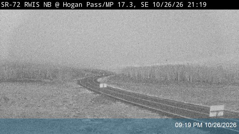 SR-72 RWIS NB @ Hogan Pass / MP 17.32, SE