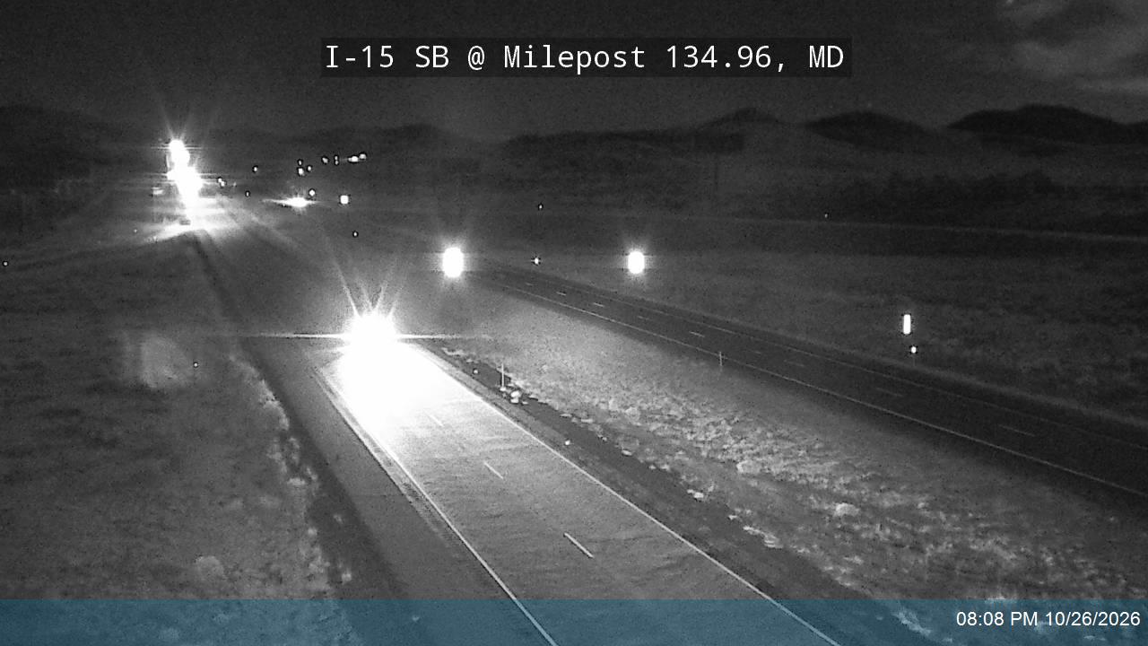 I-15 SB @ Milepost 134.96, MD
