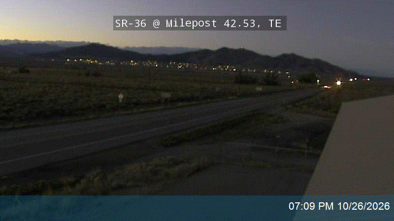 SR-36 @ Milepost 42.53, TE